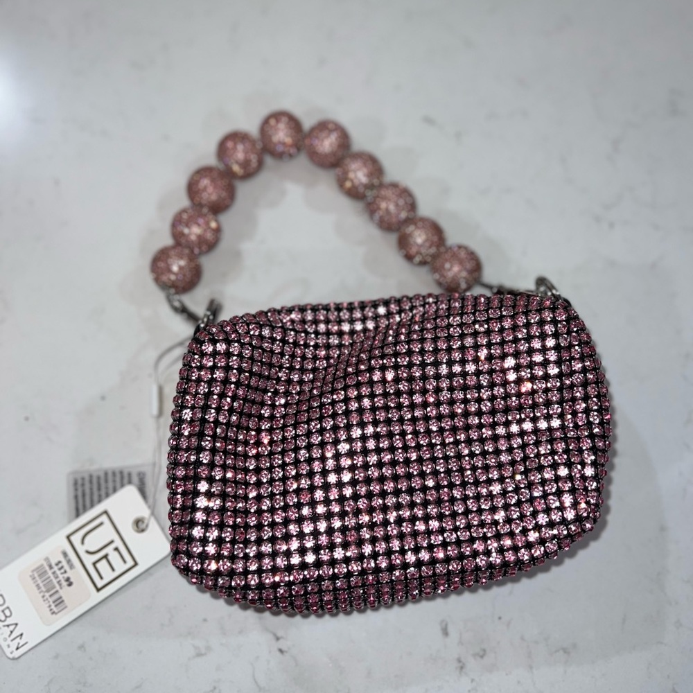 Pink Crystal Women Bag